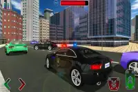 Police car chase: Hot Highway Pursuit - Cop games Screen Shot 3