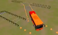 Town Coach Bus Parking Simulator Drive Screen Shot 4
