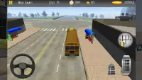 Schoolbus conduite 3D Sim 2 Screen Shot 13