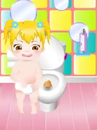 glücklich Baby-Badewanne-Spiel Screen Shot 3