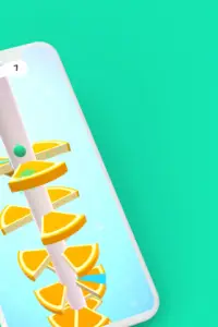 Fruit Helix Jump Game Offline Screen Shot 5