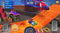 Race Car Driving Crash game Screen Shot 2