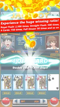 Video Poker :  Battle Poker Screen Shot 10