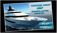 Kreuzfahrtschiff 3D Simulator Screen Shot 0