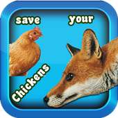Sauvez les poulets du renard