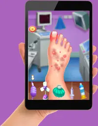 Little Doctor Game 2 (Foot care) Screen Shot 12