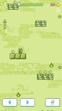 Pixel Infinite tiles - Falling Birdz Screen Shot 2