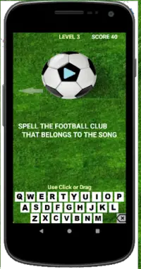 Guess the Football club Song Screen Shot 3