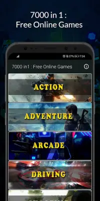 7000 in 1 : Free Online Games Screen Shot 0