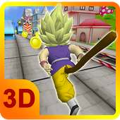 3D Goku Clash Dragon Run Saiyan Ultimate