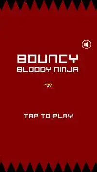 Bouncy Bloody Ninja Screen Shot 0