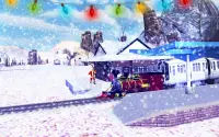 Kerstmis van de Trein Sim Screen Shot 4