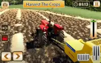 Landwirtschafts-Simulator für schwere Traktorfahr Screen Shot 0