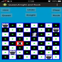 Chess Queen,Knight and Rook Problem Screen Shot 1