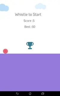 Whistle Fly : whistle Sound controlled fun game Screen Shot 4