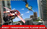 Flying Bike: Transform Action Screen Shot 6