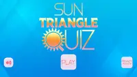 Sun Triangle Quiz Game Screen Shot 0