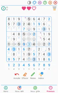 Sudoku classique en français Screen Shot 8