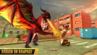Zombie VS Dragon Hero 2018 - World War Survival 3D Screen Shot 4