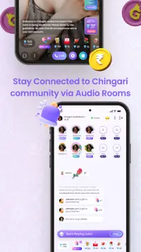 Chingari : Live conversations Screen Shot 3