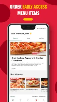 Papa Johns Pizza & Delivery Screen Shot 3