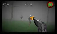 Zombie Shooter: Run Away 3D Screen Shot 2