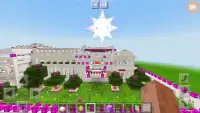 Cute Pink House 2018 MCPE Minigame للبنات Screen Shot 3