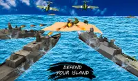 Missile Launcher Battleship:Island Naval Attack Screen Shot 4
