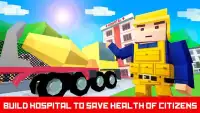Block Hospital Craft and Build Screen Shot 0