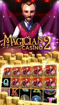 Magician Casino™ 2 Vegas Slots & Casino Games Screen Shot 0
