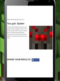 Which Minecraft mob are you? Screen Shot 3