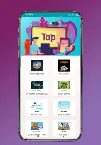 Tap tap apk - online free tapping games download Screen Shot 1