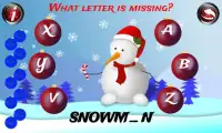Christmas Games Learning ABC Screen Shot 1