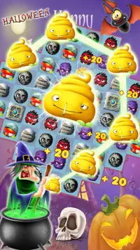 Halloween Monster - Match 3 Puzzle Screen Shot 0