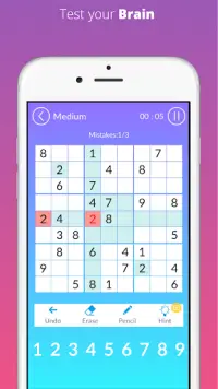 Sudoku - Free Classic Sudoku Puzzles Screen Shot 3