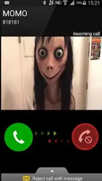 momo horror fake call 2 Screen Shot 1