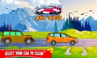 سوبر ليتل غسيل السيارات لعبة: شاحنة صالون وسبا الس Screen Shot 2