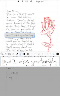 INKredible-Handwriting Note Screen Shot 7