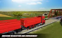 Euro Cargo Truck Simulation Jeux de conduite Screen Shot 3