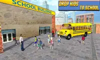 Simulator Bus Sekolah Kota Modern 2017 Screen Shot 3