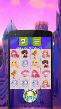 Jogos de Memória 2: Winx Screen Shot 1