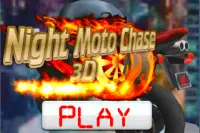 Night Moto Chase 3D Screen Shot 0