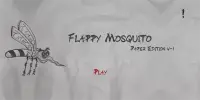 Flappy Mosquito-Paper Edition Screen Shot 0