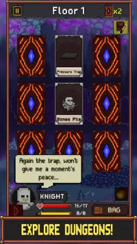 The Darkest Of Dungeons - Free Card Roguelike RPG Screen Shot 0