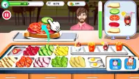 Sandwich Cafe: Fast Cooking Game Screen Shot 1