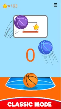 Super Flick Basketball Screen Shot 0