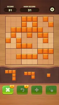 Tetra Wood Block Mania - Puzzle Game Free! Screen Shot 6