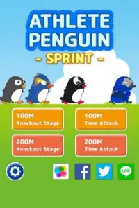 Athlete Penguin - Sprint Screen Shot 0
