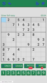 Sudidler: Sudoku 6x6,9x9,12x12 Screen Shot 4