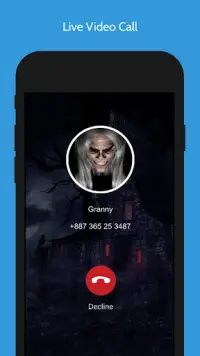 Granny fake Live video call pr Screen Shot 2